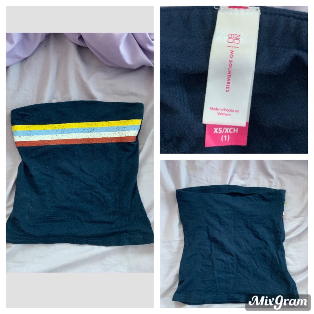 tube top.  worn twice.  great condition.